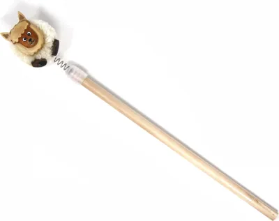Produktbild von Holzbleistift - Alpaka Pompom weiß