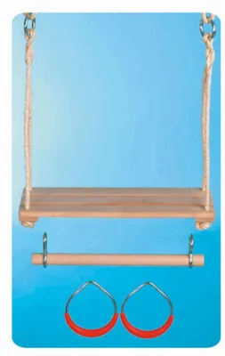 Obrázok produktu pre Gymnastická hojdačka krúžky trapéz 100KG 48x15cm