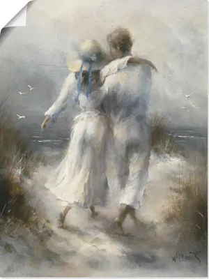 Produktbild von ARTland Poster Romantik Größe: 45x60 cm