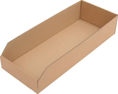 Immagine prodotto di Scatola a ripiani L500 x L200 x H100 mm in cartone marrone a 1 parete - 5212145