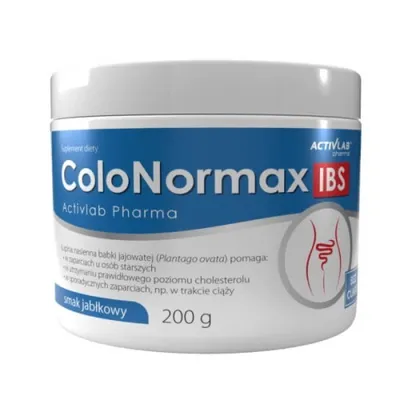 Zdjęcie produktu dla ColoNormax IBS 200g wysoka zawartość błonnika dla zdrowia jelit Activlab Pharma