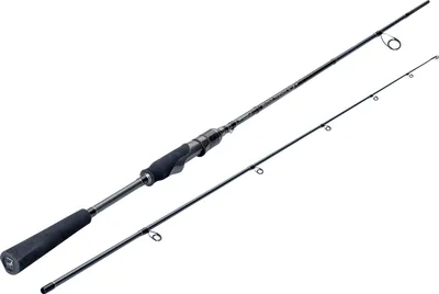 A fishing rod is shown against a white background.