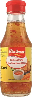 Produktbild von CHOLIMEX Fischsauce mit Knoblauch und Chili 150ml | Fish Sauce with Garlic & Chili