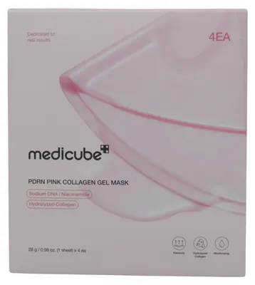 Produktbild von Medicube PDRN Pink Collagen Gel Mask 28g (4 Pack)