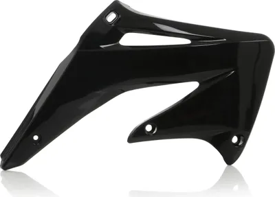 Produktbild von ACERBIS schwarze Kühlerseitenteile für HONDA