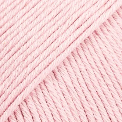 Produktbild von Drops Safran 77 Pastellrosa Wolle, 100% Ägyptische Baumwolle,  인증