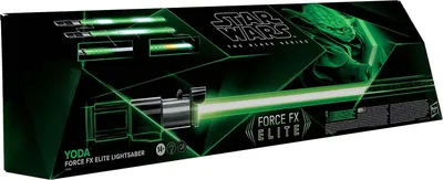 Produktbild von Star Wars The Black Series Force FX Elite Yoda Lightsaber, Spielzeug-Lichtschwert, 14 Jahr(e)