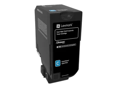 Produktbild von Lexmark Hohe Ergiebigkeit - Cyan - original