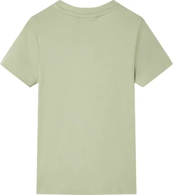 Immagine prodotto di vidaXL Camicia a maniche corte per bambini kaki chiaro 116
