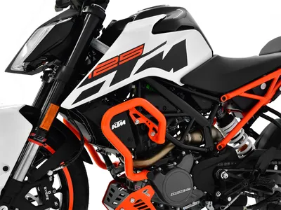 Obrázek produktu pro ZIEGER crash bar kompatibilní s KTM 125 Duke oranžová