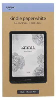 Produktbild von Amazon Kindle Paperwhite, 17,8 cm (7"), AZW, AZW3, DOC, DOCX, EPUB, HTML, MOBI, PDF, PRC, RTF, TXT, AAX, BMP, GIF, JPEG, PNG, 16 GB, 1000 MB