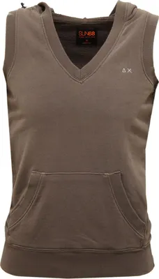 Produktbild von 2934S maglia bimba GIRL SUN 68 felpa smanicata grey sweatshirt sleeveless
