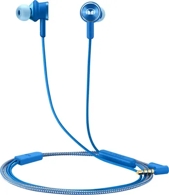 Immagine prodotto di Per Huawei Honor Monster Earphone 2 AM17 con controllo microfono In-Ear Earbud per 9 Mate 8/9 P10 Xiaomi Cuffie Blu