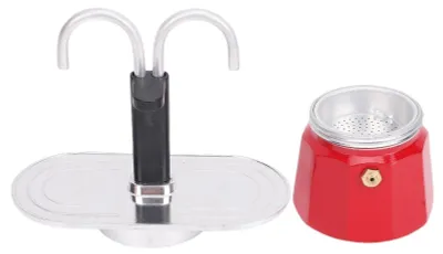 Produktbild von Solidchoice – Doppelte Kaffeekanne für 2 Tassen Kaffee