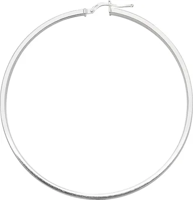 Image de Boucles d'Oreilles Femme Argent fin 925 - 60mm; TRS17712MM60