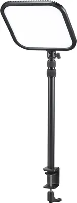 Produktbild von Godox ES30 E-Sports LED-Lichtpaneel mit C-Klemme Tischhalterung Lichtstaender 35 W 2800 K-6500 K Zweifarbige Temperatur dimmbare APP-Drahtlossteuerung fuer Spiele-Streaming-Videokonferenzbeleuchtung