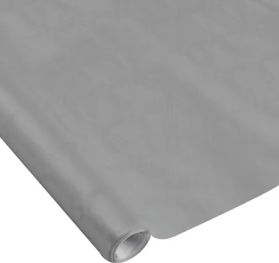 Image de Nappe en papier Damasse 1.18 x 5 m Vitamina Gris