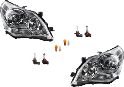 Produktbild von Johns, Scheinwerfer Halogen passend für Toyota Verso 04/09-02/13 Leuchtmittel Set Li Re 811700F090 811300F090