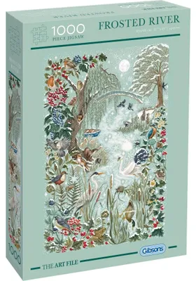 Zdjęcie produktu dla GIBSONS Puzzle The Art File: Frozen River 1000 elementów