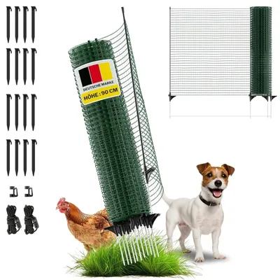 Image de Barrières de délimitation mobiles de 20 mètres pour jardin et camping