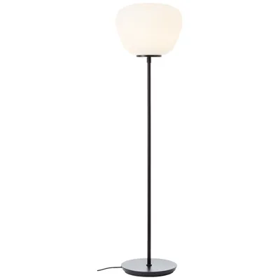 Produktbild von Stehlampe mit geriffeltem Opalglas, 140 x 35 cm, E27