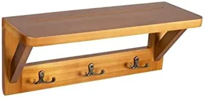 Obrázek produktu pro Nástěnný věšák Rustic Mit Kleiderhaken 40 x 15 x 16 cm