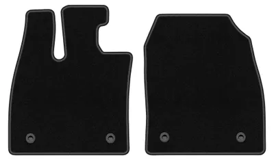 Imagen del producto de Alfombrillas delanteras de moqueta para Lexus RZ 2022- (crossover) – 2 piezas, negras, a medida – Wielganizator BASIC