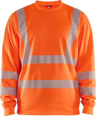 Produktbild von Blakläder High Vis Sweatshirt 3562, Farbe:High Vis Orange, Größe:XL
