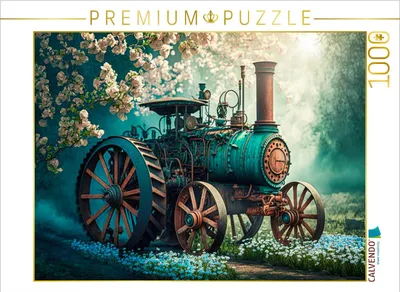Produktbild von CALVENDO Puzzle Ein Motiv aus dem Kalender Steampunktraktoren | 1000 Teile Lege-Größe 64x48cm Foto-Puzzle für glückliche Stunden