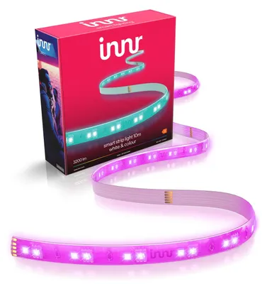 Imagen del producto de Tira de luces LED Zigbee de 10 metros, iluminación ambiental indirecta, 16 millones de colores