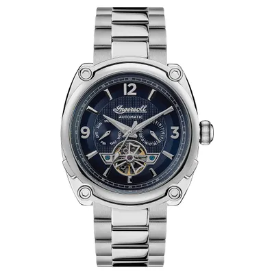 Produktbild von INGERSOLL Automatikuhr THE MICHIGAN AUTOMATIC Edelstahl silber onesize Herren 45 I01107
