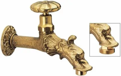 Obrázok produktu pre Retro ventil s rozetou, bronz