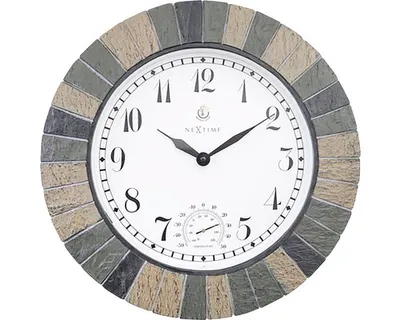 Obrázek produktu pro Venkovní hodiny Nextime Ø 43,5 cm Aster Large