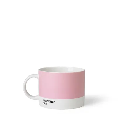 Obrázok produktu pre Omgoods – Šálka na čaj – Jemný porcelán – Svetloružová – 475 ml