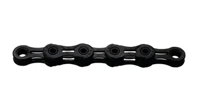 Image de KMC chaîne de dérailleur DLC 10 noir 1/2' x 11/128', 116 maillons,5,88mm,10-f., noir