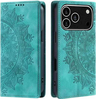 Produktbild von Hülle für Apple iPhone 17 Pro Handyhülle Flip Case Cover Tasche Etui Mandala