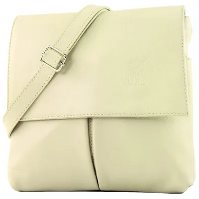 Productafbeelding van modamoda T63 dameshandtas van nappaleder, schoudertas, 26 x 25 x 3 cm, h
