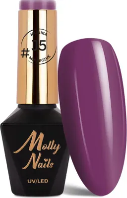 Immagine prodotto di Molly Nails #Juicy Smalto ibrido di Monika Mielniczuk senza HEMA/Di-HEMA 8g No. #J5