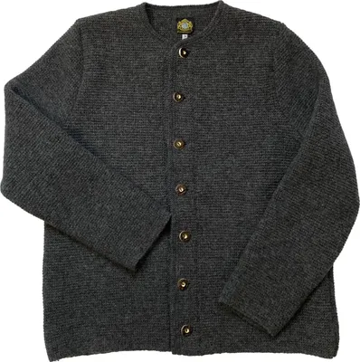 Hammerschmidt Trachten-Strickjacke Lorenz in grau