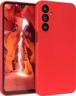 Produktbild von EAZY CASE - TPU Hülle für Samsung Galaxy A16, TPU Case stoßfeste Handyhülle, weiches Cover mit Kameraschutz, Silikonhülle in Rot