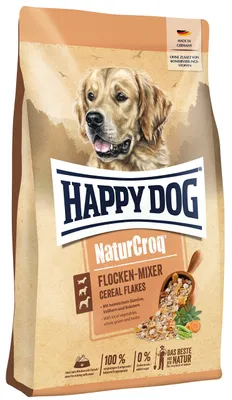 Image de Happy Dog croquettes NaturCroq flocons mixer 10kg