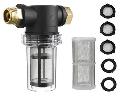 Produktbild von Vorfilter mit 19 mm (3/4 Zoll) Anschluss für Gartenpumpen und Wasserinstallationen
