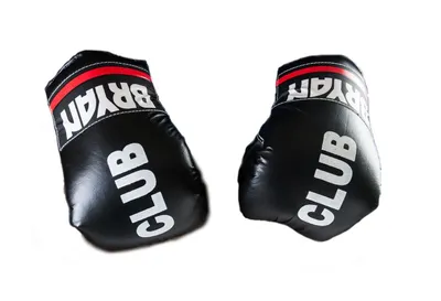 Image de 2 paires de gants de boxe BRYAN Gants d'entraînement Kickboxing Gants de boxe noirs