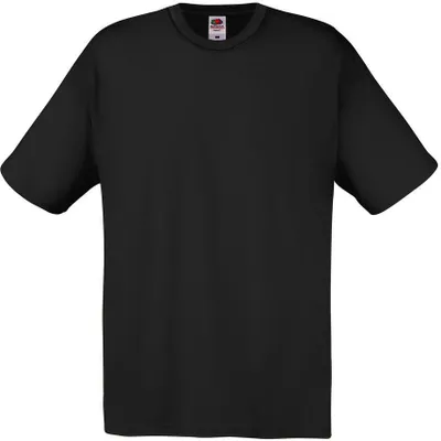Produktbild von Fruit of the Loom 61-082-0 | Original Herren T-Shirt - Farbe: Black - Größe: XXL