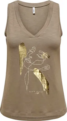 Image de Only Linnea T-shirt sans manches Golden M Femmes Golden M