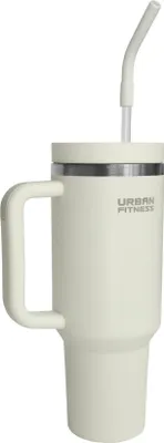 Produktbild von Urban Fitness Trinkflasche VitalSip V2 - isoliert Edelstahl - 1200ml - Cream