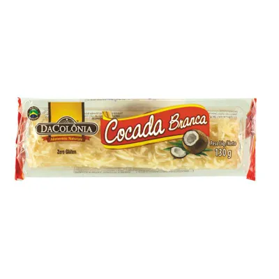 Produktbild von DACOLONIA Kokosnuss-Riegel Cocada Branca 130g