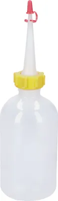 Produktbild von Hünersdorff Spenderflasche 250 ml, rund LD-PE, natur