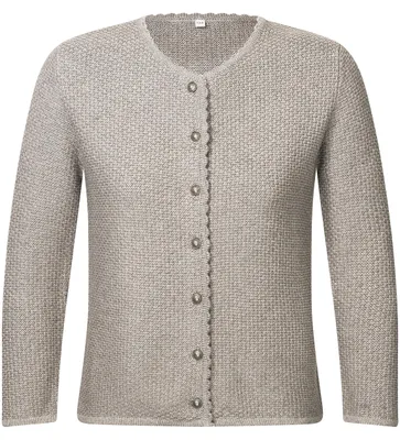 Productafbeelding van Elegant damesjasje in lederlook, zilverkleurig gemêleerd