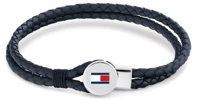 Obrázek produktu pro Moderní kožený náramek v modré barvě, model 2790656 – délka: 17,5 cm